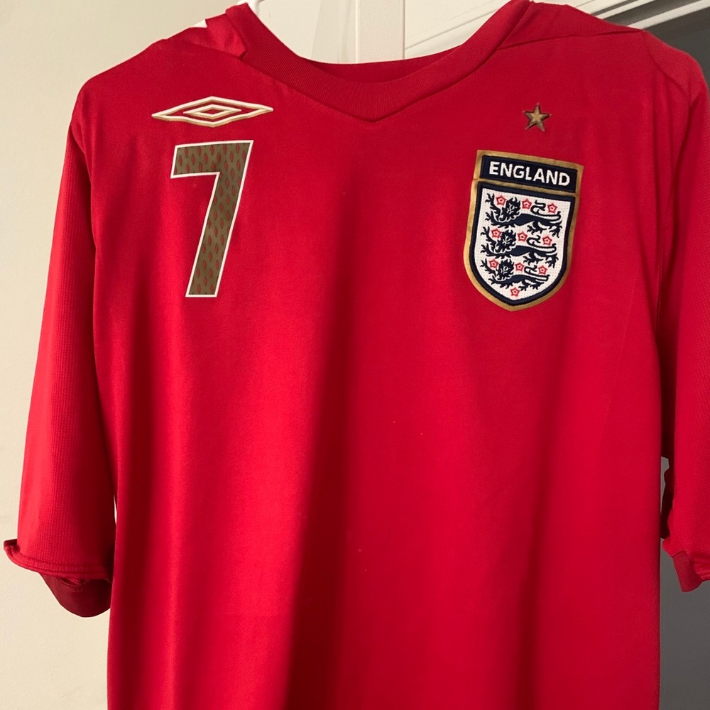 David Beckham England Jersey